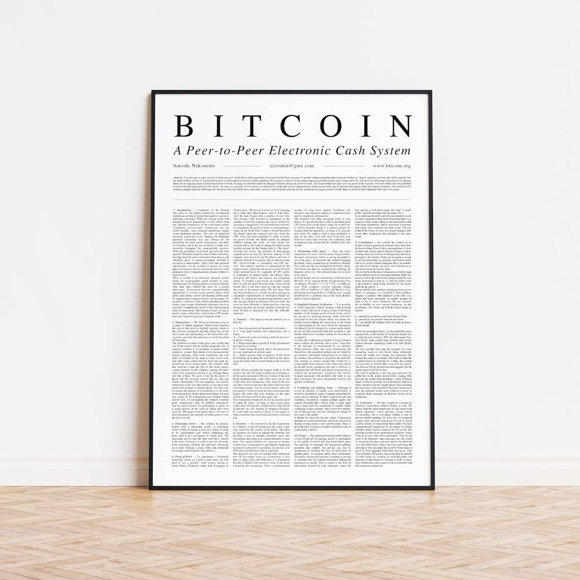 Bitcoin Whitepaper