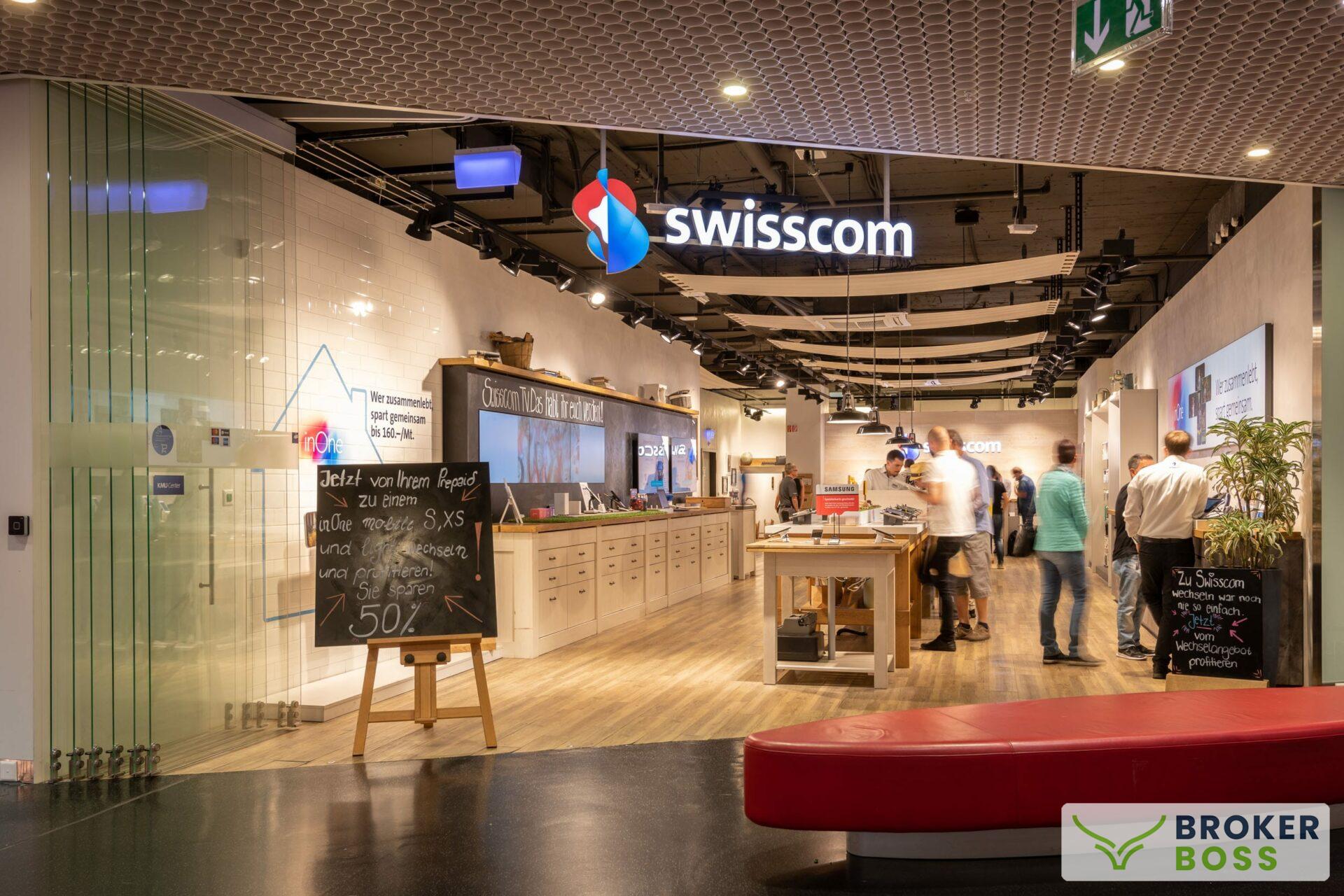 Công ty viễn thông và công nghệ Swisscom chia cổ tức