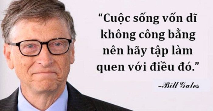 Những câu nói hay truyền cảm hứng của Bill Gates