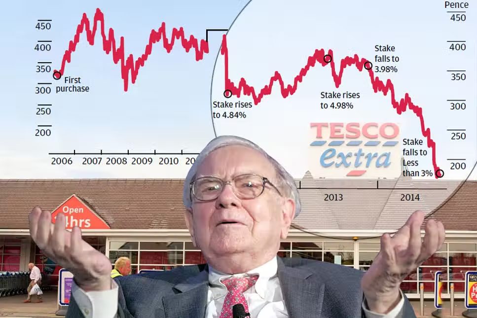 Ba sai lầm đầu tư lớn nhất của tỷ phú Warren Buffett